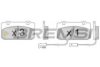 BREMSI BP2608 Brake Pad Set, disc brake